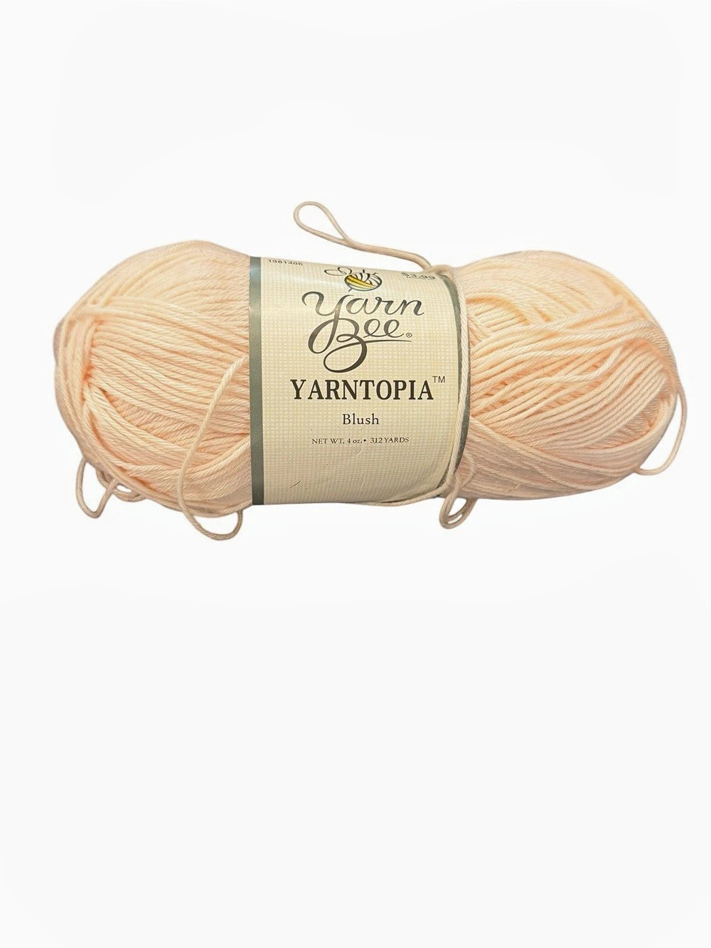 Yarn Bee Yarntopia Yarn Blush 5027 Pink Skein New 2015 Acrylic Soft Pastel
